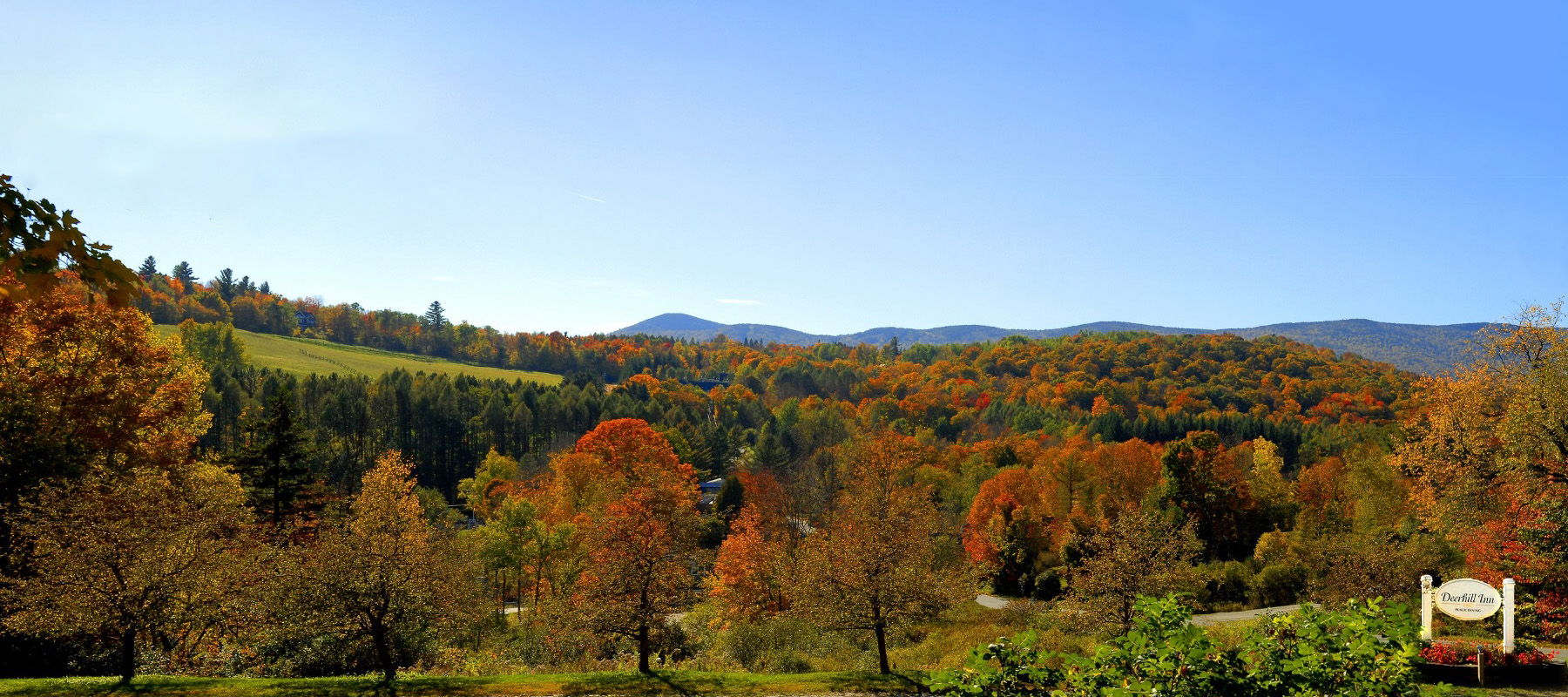 Autumn colors from Deerhill inn